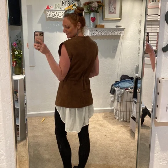 VTG suede vest - Picture 2 of 8